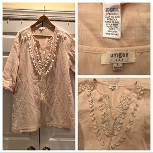 Ungee 3/4 length sleeve top